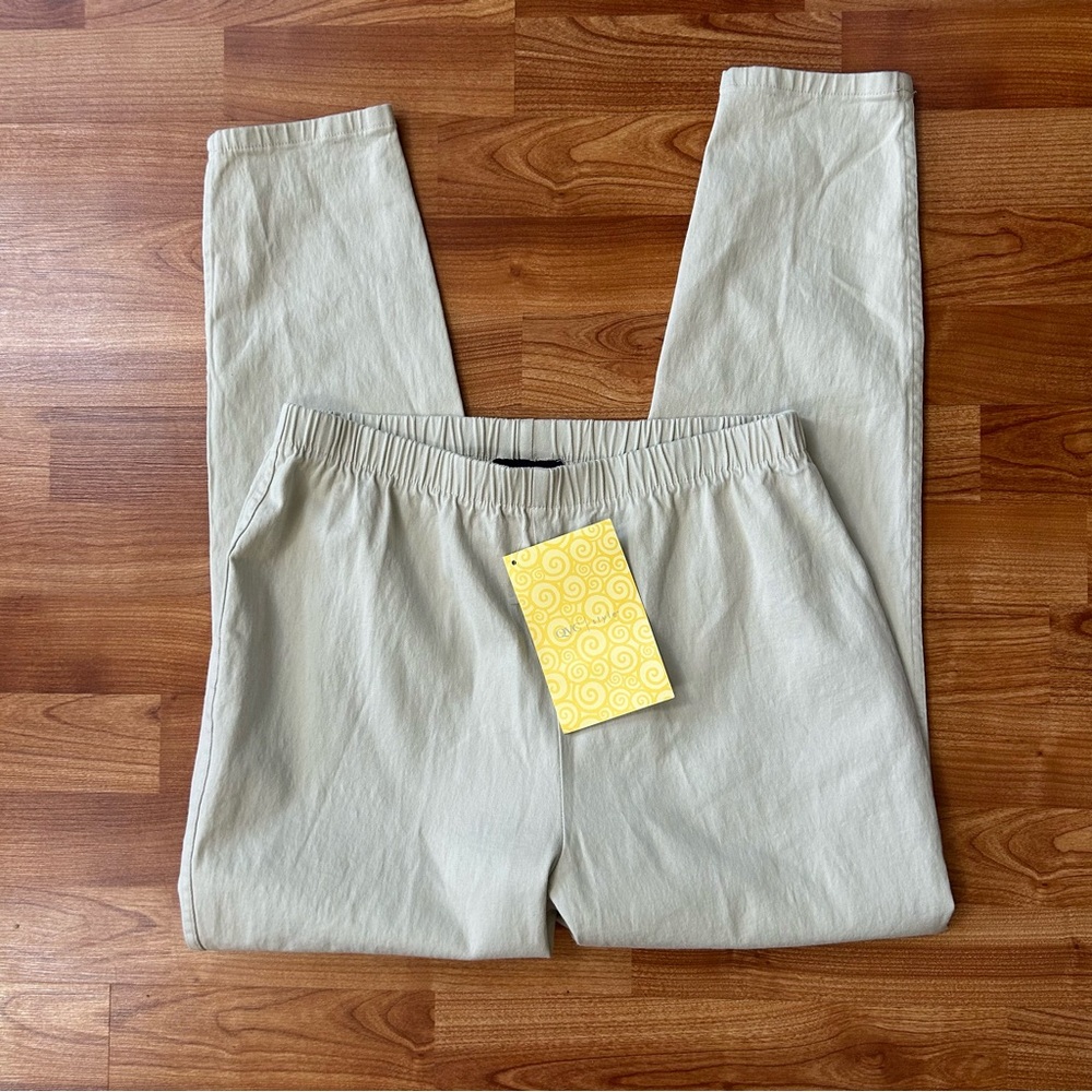 3/$20 Denim & Co. Beige Elastic Waist Pants